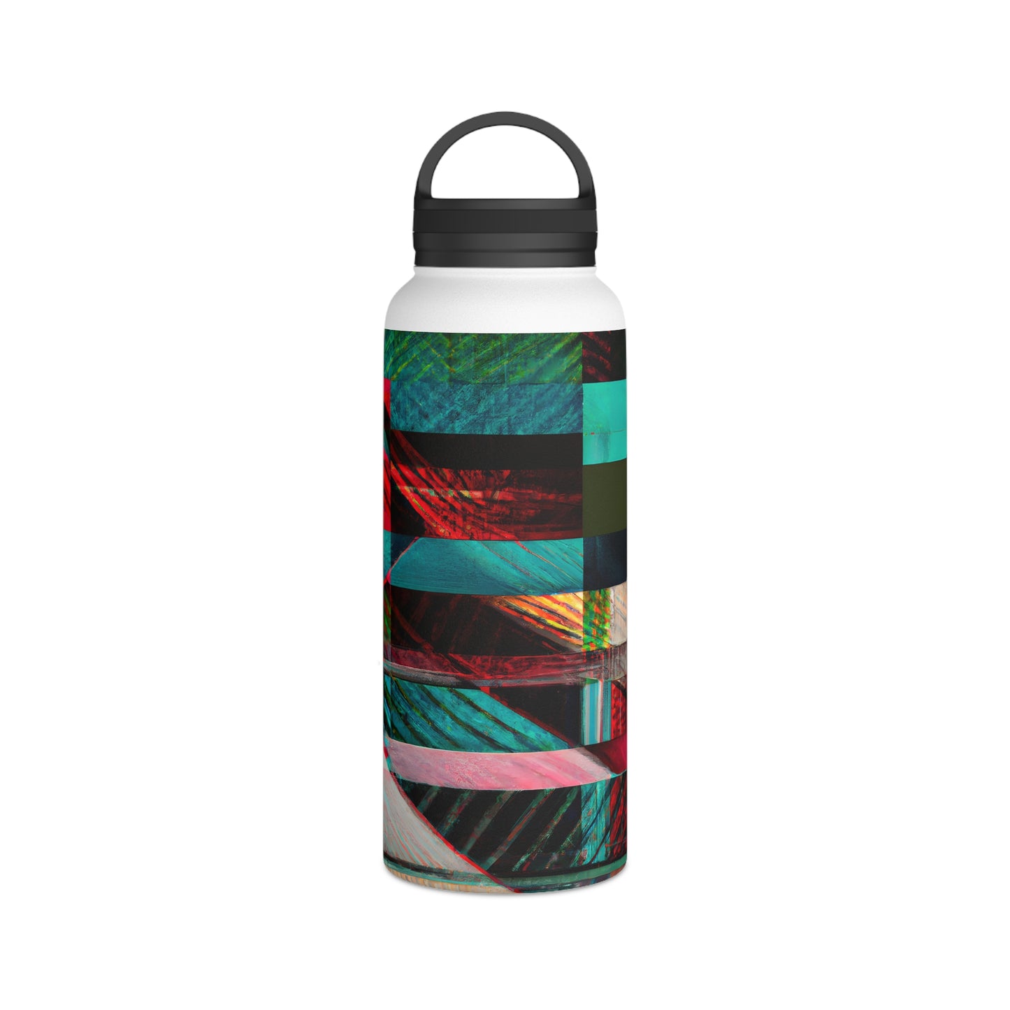 Adrian Goddard - Applied Force, Abstractly - Stainless Steel Water Bottle