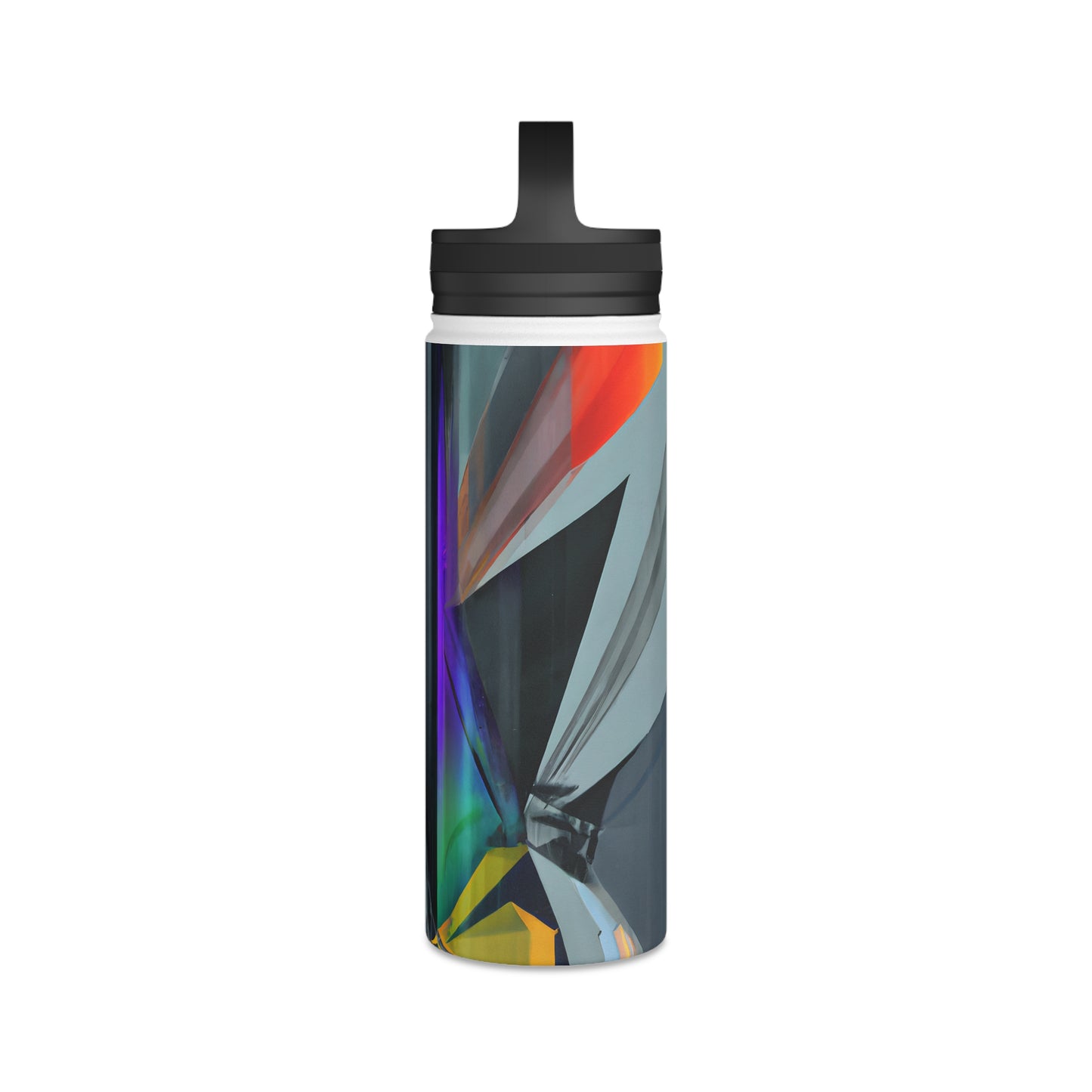 Astrid Hoffmann - Gravity Force, Abstractly - Stainless Steel Water Bottle