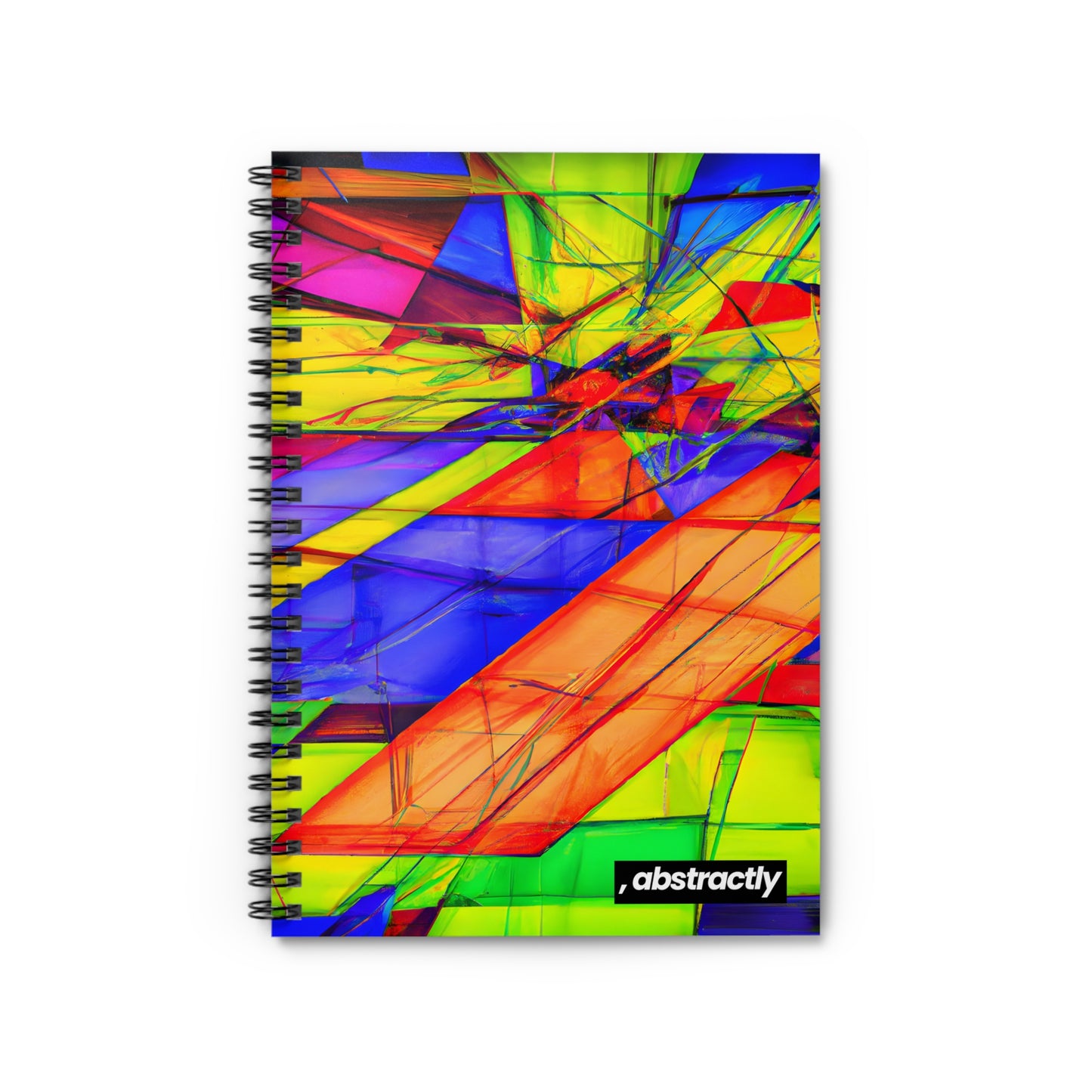 Valerie Higgs - Electric Force, Abstractly - Spiral Notebook