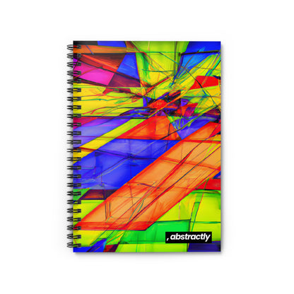 Valerie Higgs - Electric Force, Abstractly - Spiral Notebook