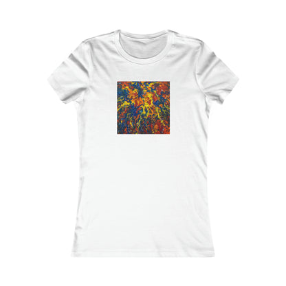 Quasar Netronium - Chemistry, Abstractly - Ladies' Cut Tee