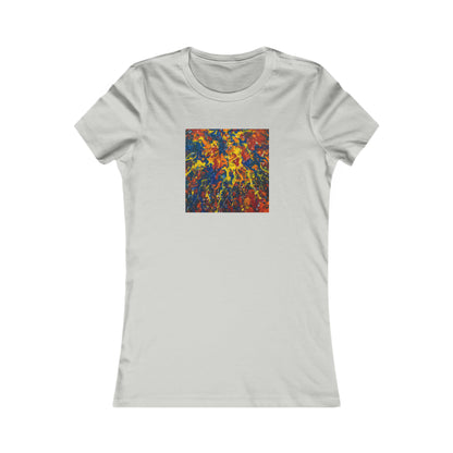 Quasar Netronium - Chemistry, Abstractly - Ladies' Cut Tee