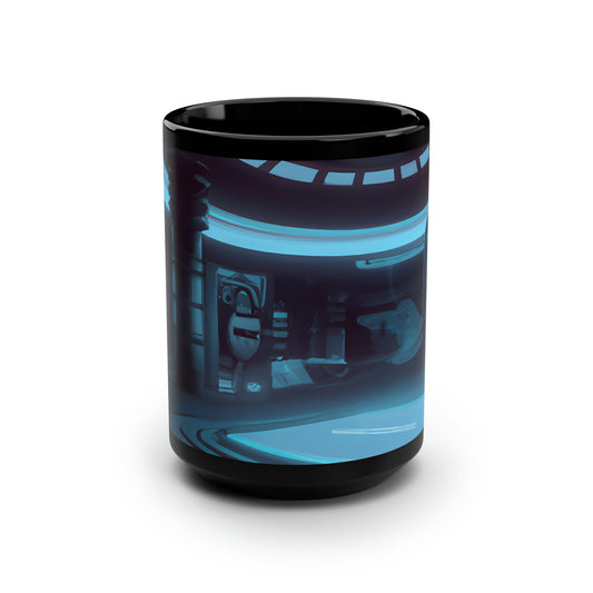 Blue Summit Financial - Interest, Abstractly - Black Ceramic Mug 15oz