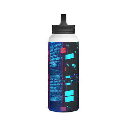 Vantage Ledger - Revenue, Abstractly - Stainless Steel Water Bottle