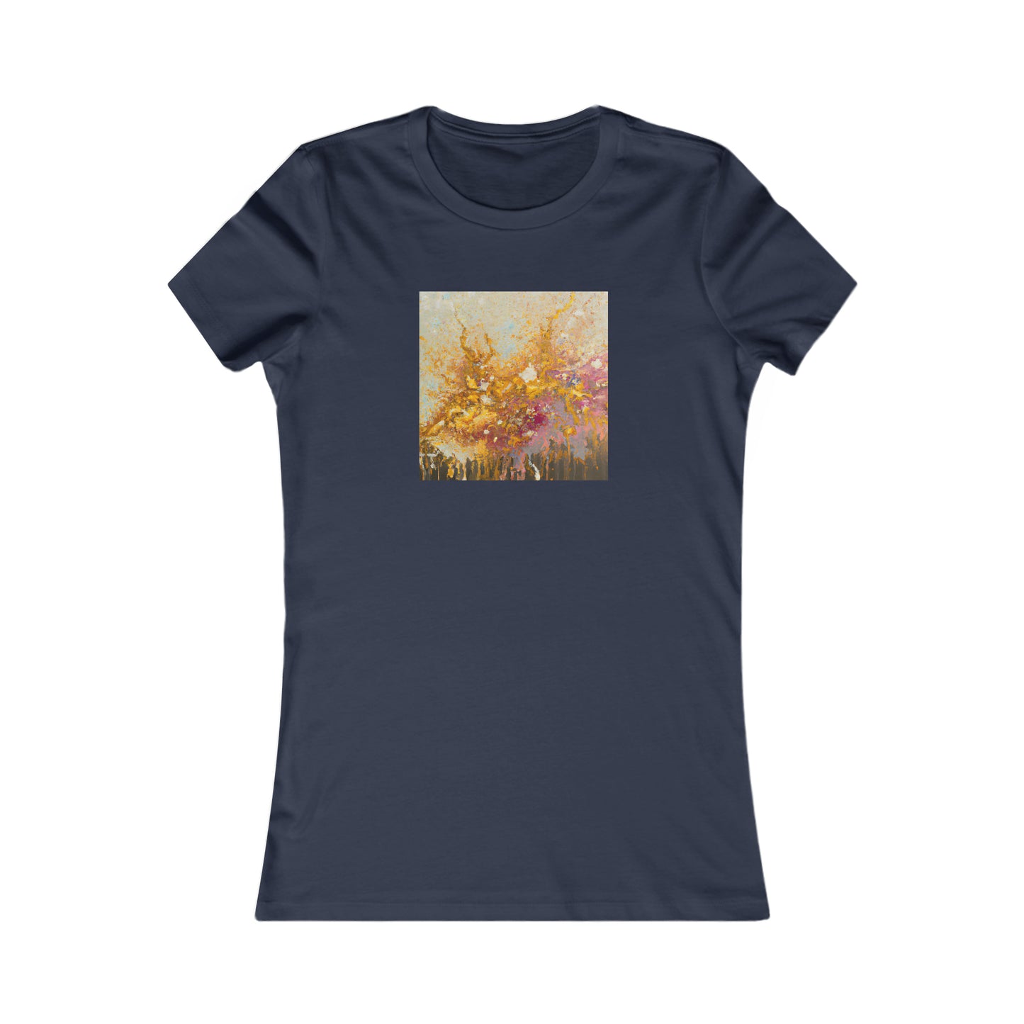 Spectral Bismuth Oxide - Chemistry, Abstractly - Ladies' Cut Tee