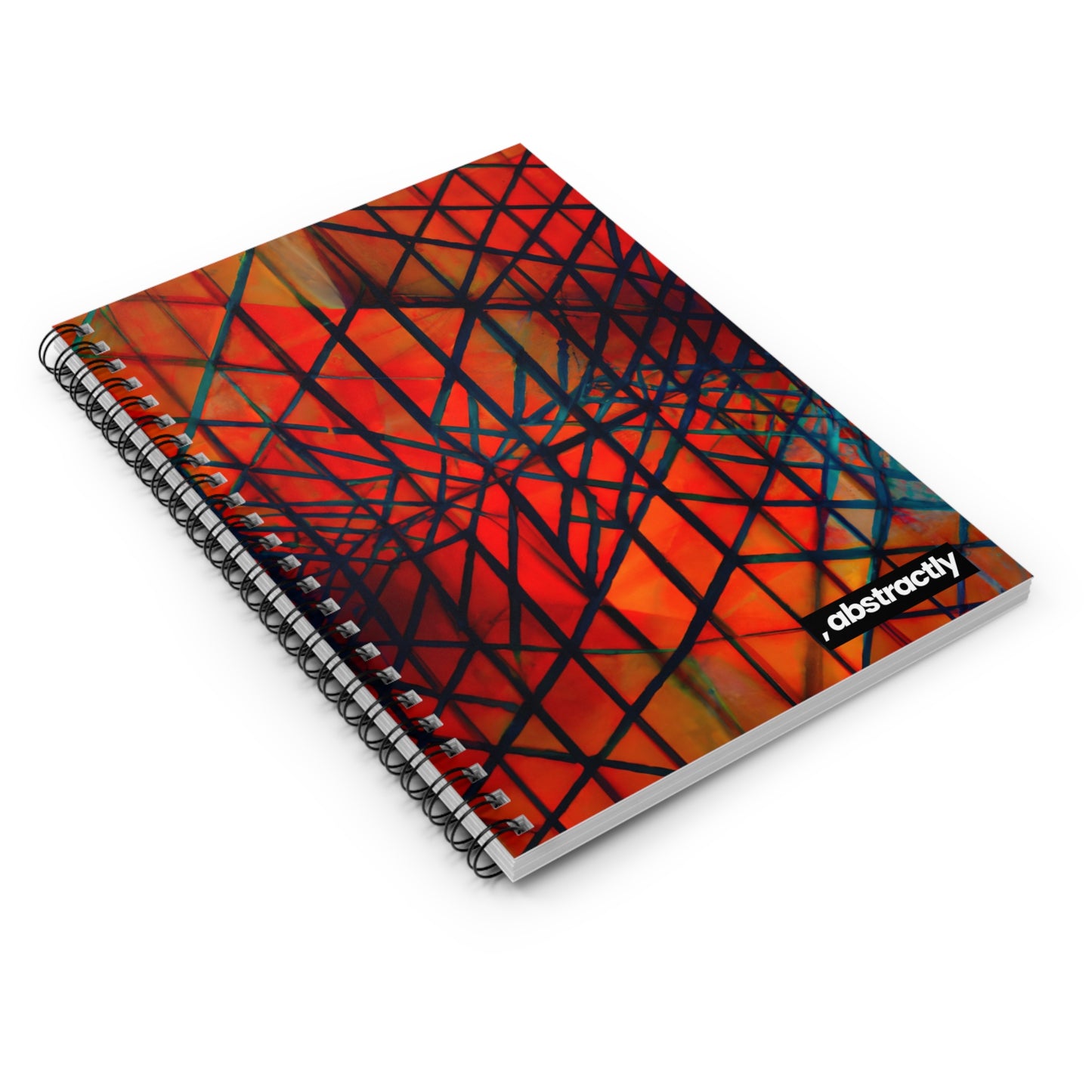 Harold Fitzsimmons - Tension Force, Abstractly - Spiral Notebook