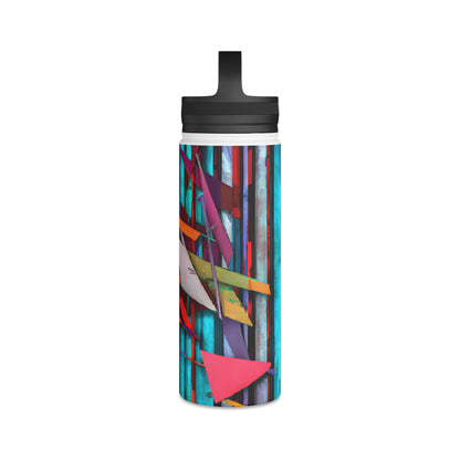 Iris Leonard - Electric Force, Abstractly - Stainless Steel Water Bottle