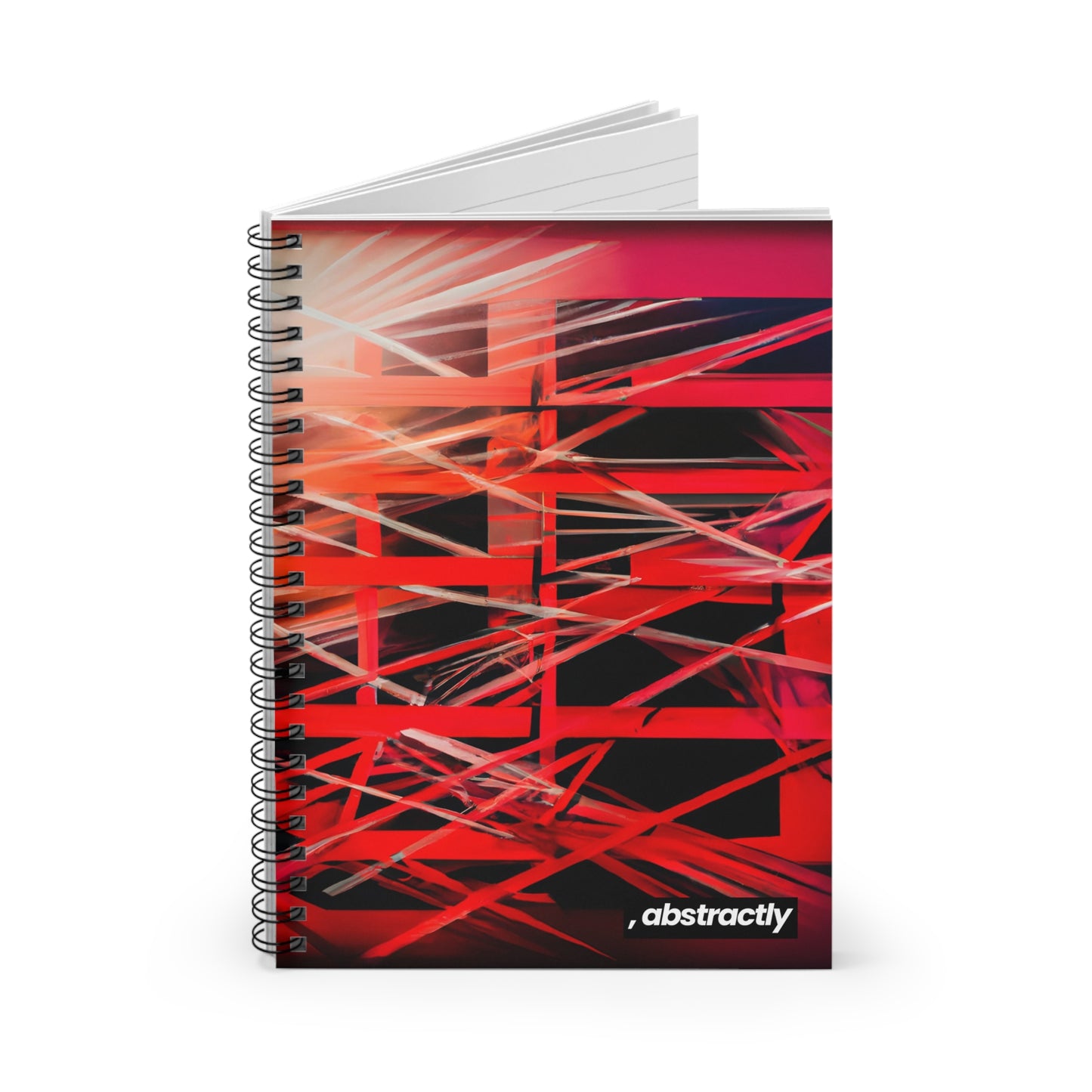 Roland Pierce - Normal Force, Abstractly - Spiral Notebook