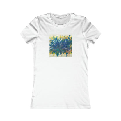 Heliotronium Oxide - Chemistry, Abstractly - Ladies' Cut Tee