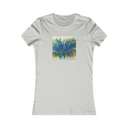 Heliotronium Oxide - Chemistry, Abstractly - Ladies' Cut Tee