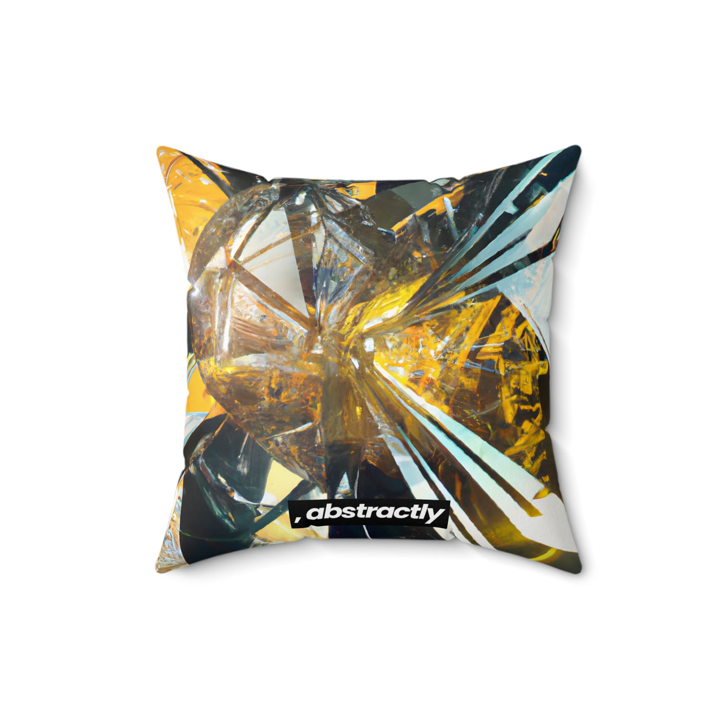 Peak Integrity - Tax, Abstractly - Faux Suede Throw Pillow