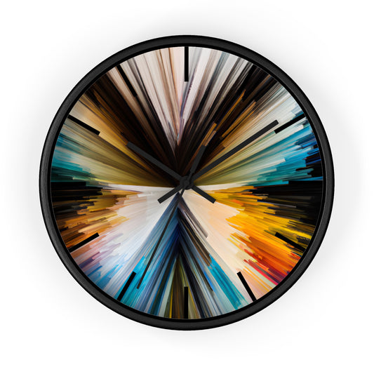 Iris Caldwell - Gravity Force, Abstractly - Wall Clock