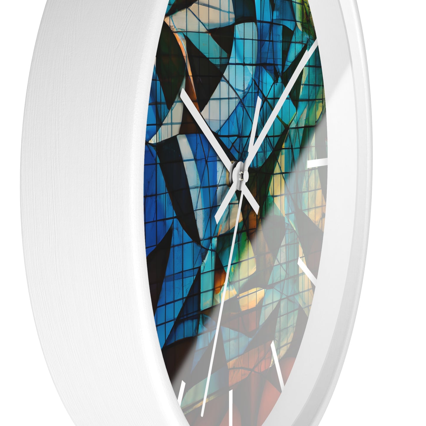 Janet Riggs - Applied Force, Abstractly - Wall Clock