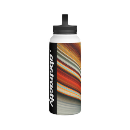 Melvin Strickland - Friction Force, Abstractly - Stainless Steel Water Bottle