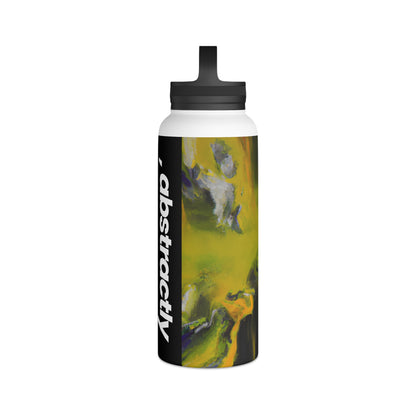 Quantum Crystalline Flux - Chemistry, Abstractly - Stainless Steel Water Bottle