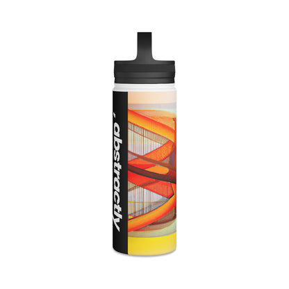 Dorian Stansfield - Magnetic Force, Abstractly - Stainless Steel Water Bottle