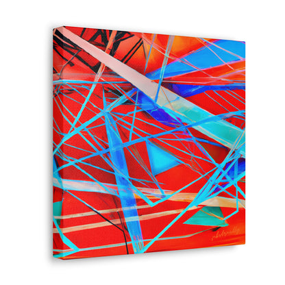 Darlene Roessler - Electric Force, Abstractly - Canvas