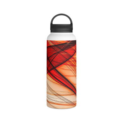 Ellis Rothman - Magnetic Force, Abstractly - Stainless Steel Water Bottle