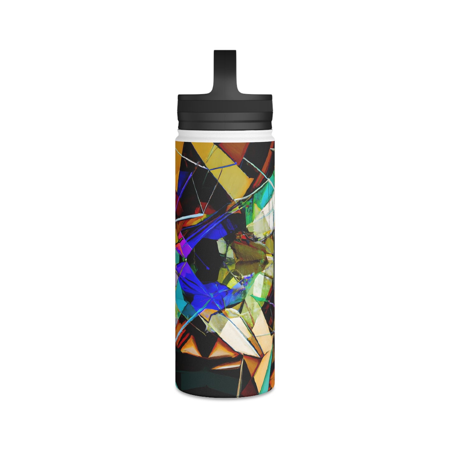 Adrianne Lehmann - Electric Force, Abstractly - Stainless Steel Water Bottle