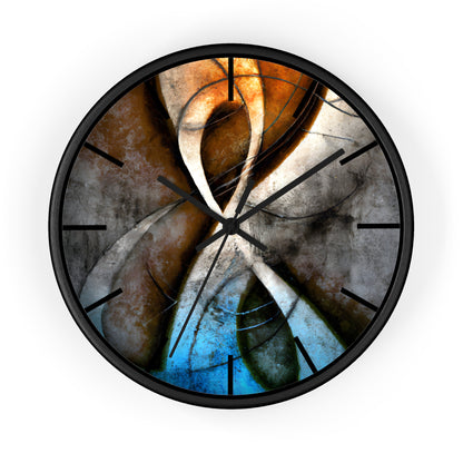 Theodore Calhoun - Spring Force, Abstractly - Wall Clock