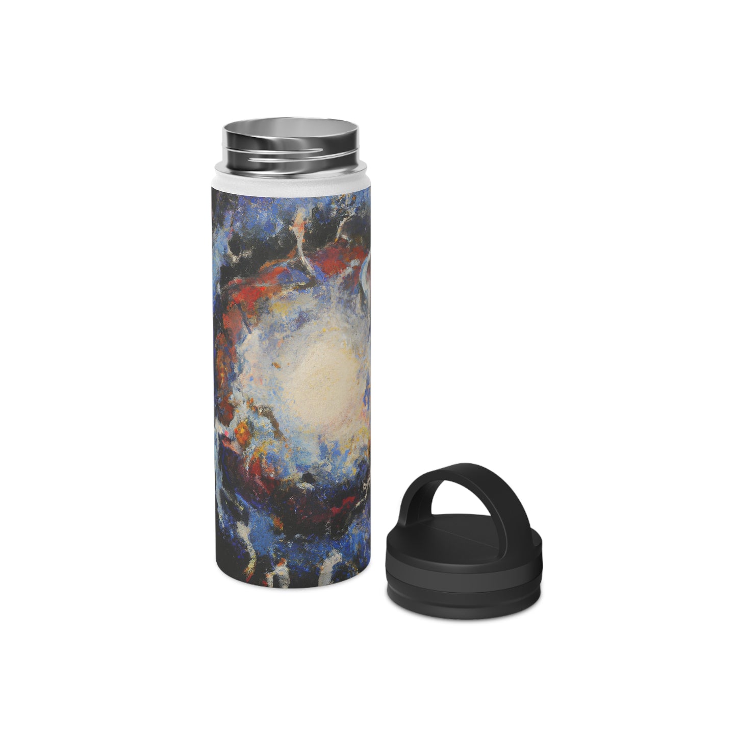 Quantum Fluxite - Chemistry, Abstractly - Stainless Steel Water Bottle