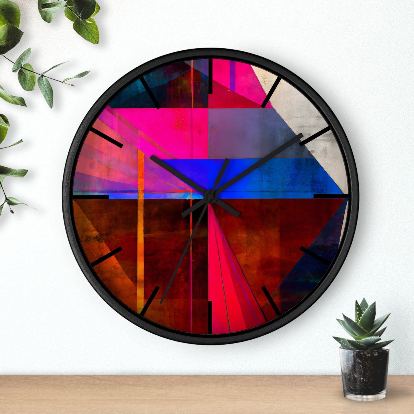 Marion Friesner - Strong Force, Abstractly - Wall Clock