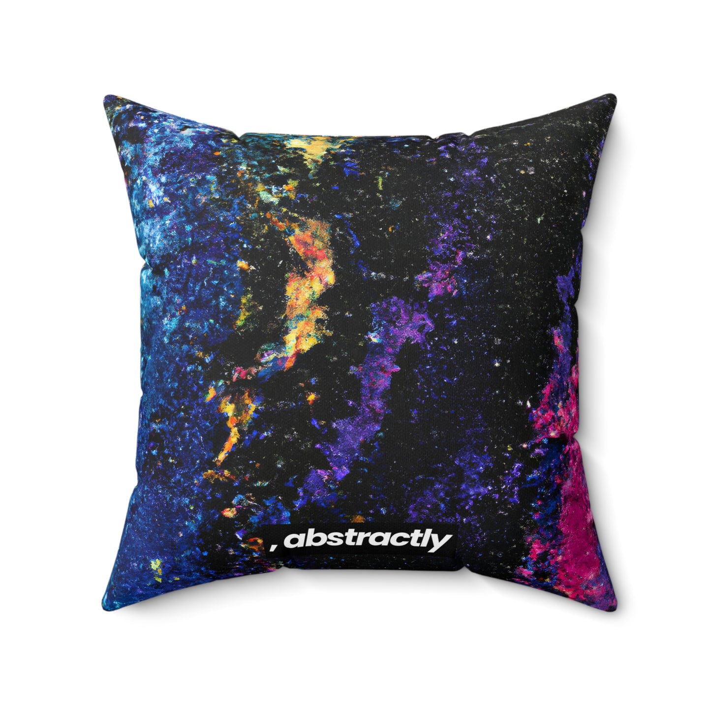 Augustine Oxide - Chemistry, Abstractly - Faux Suede Throw Pillow