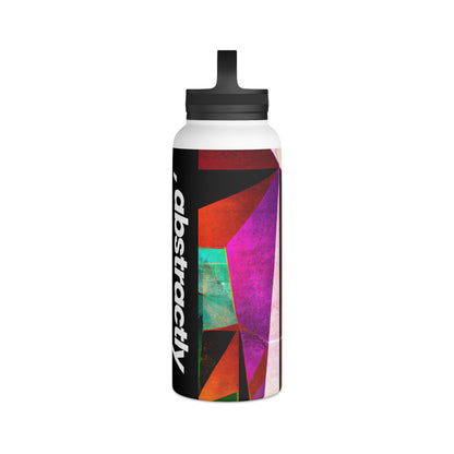 Fiona Hubble - Applied Force, Abstractly - Stainless Steel Water Bottle