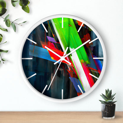 Perry Dennington - Strong Force, Abstractly - Wall Clock