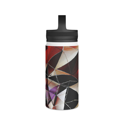 Oscar Klein - Tension Force, Abstractly - Stainless Steel Water Bottle