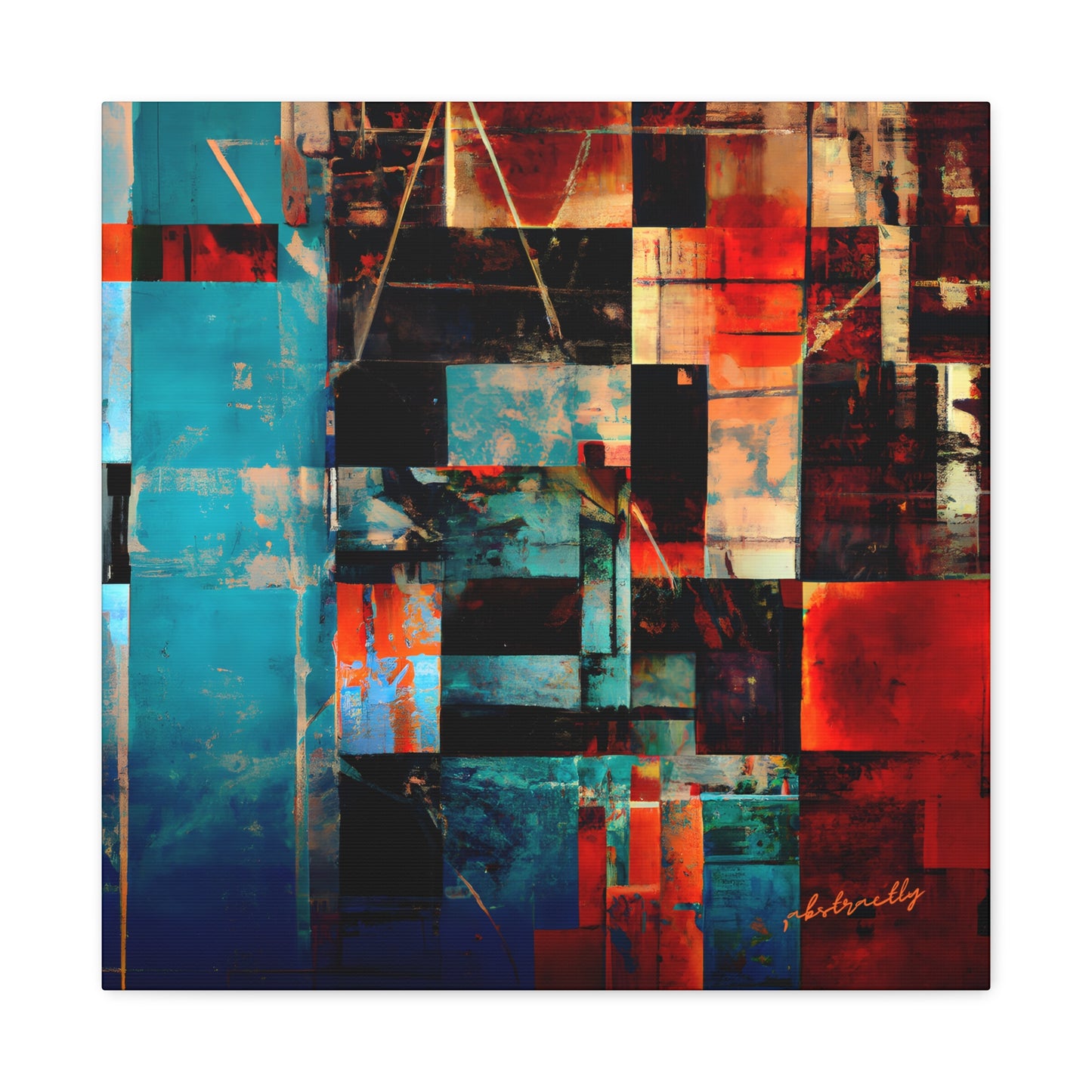 Harvey Sterling - Weak Force, Abstractly - Canvas