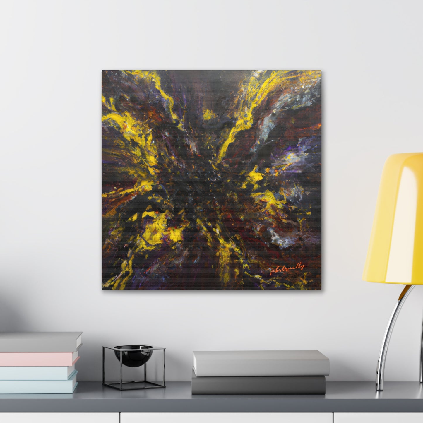 Lebeau Plasmaite - Chemistry, Abstractly - Canvas