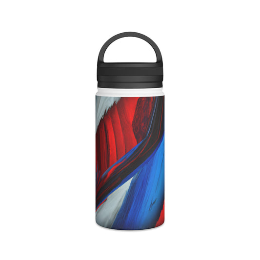 Thomas Rutherford - Tension Force, Abstractly - Stainless Steel Water Bottle