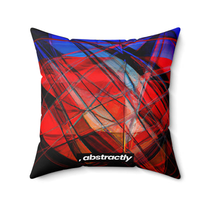 Samuel Wexler - Air Resistance Force, Abstractly - Faux Suede Throw Pillow