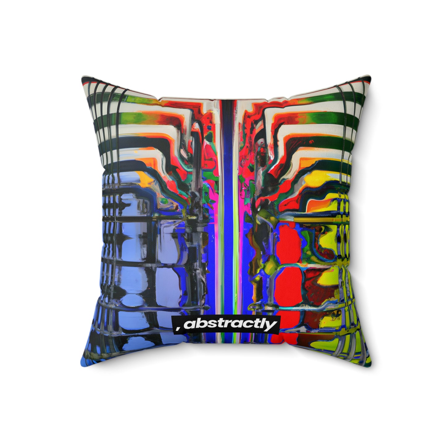 Leonardo Winterbourne - Strong Force, Abstractly - Faux Suede Throw Pillow