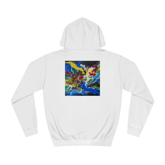 Xenospheric Blue - Chemistry, Abstractly - Hoodie