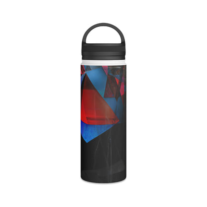 Gladys Stone - Friction Force, Abstractly - Stainless Steel Water Bottle