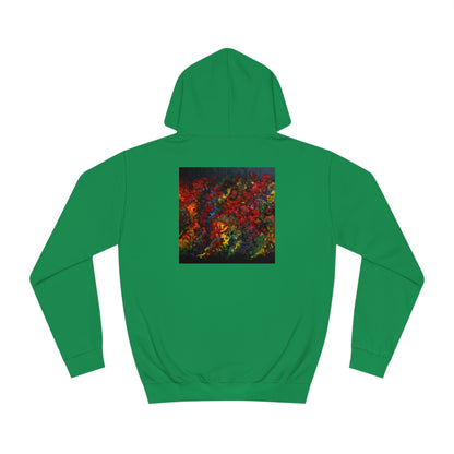 Frostfire Neonium - Chemistry, Abstractly - Hoodie