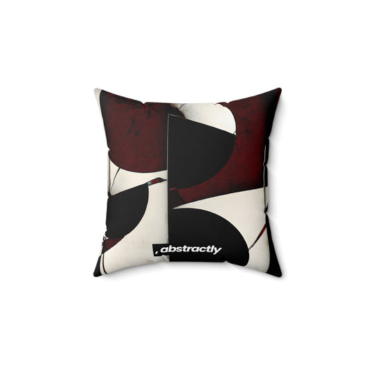 Eleanor Westfield - Strong Force, Abstractly - Faux Suede Throw Pillow