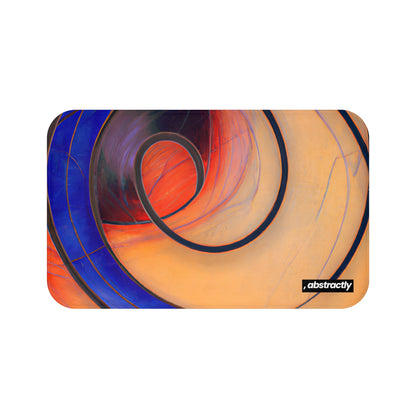 Marilyn Schwartz - Air Resistance Force, Abstractly - Bath Mat