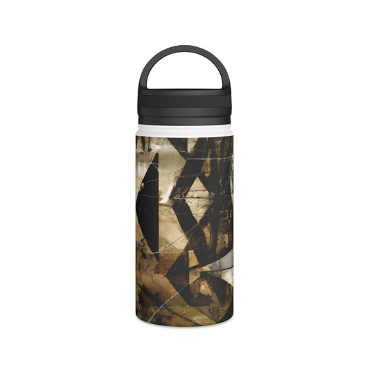 Amelia Barrington - Applied Force, Abstractly - Stainless Steel Water Bottle