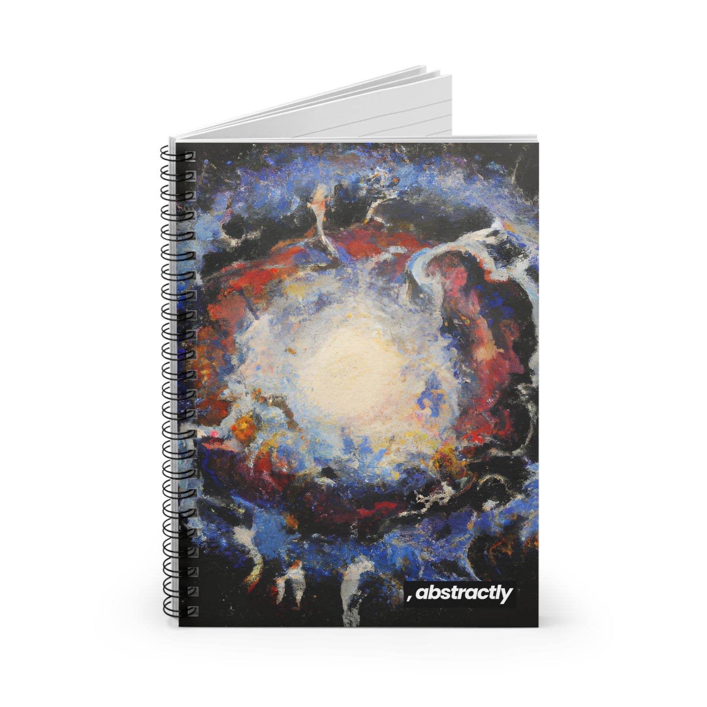 Quantum Fluxite - Chemistry, Abstractly - Spiral Notebook