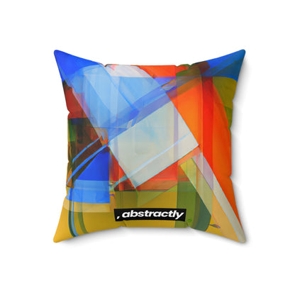 Charles Hargrove - Normal Force, Abstractly - Faux Suede Throw Pillow