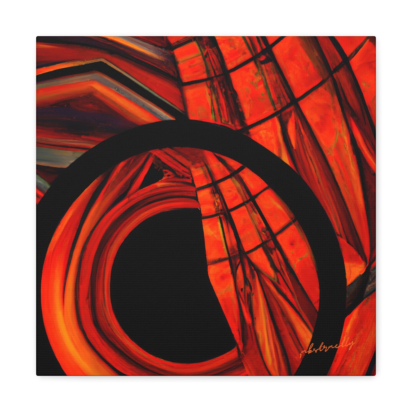 Kathleen Sterling - Tension Force, Abstractly - Canvas