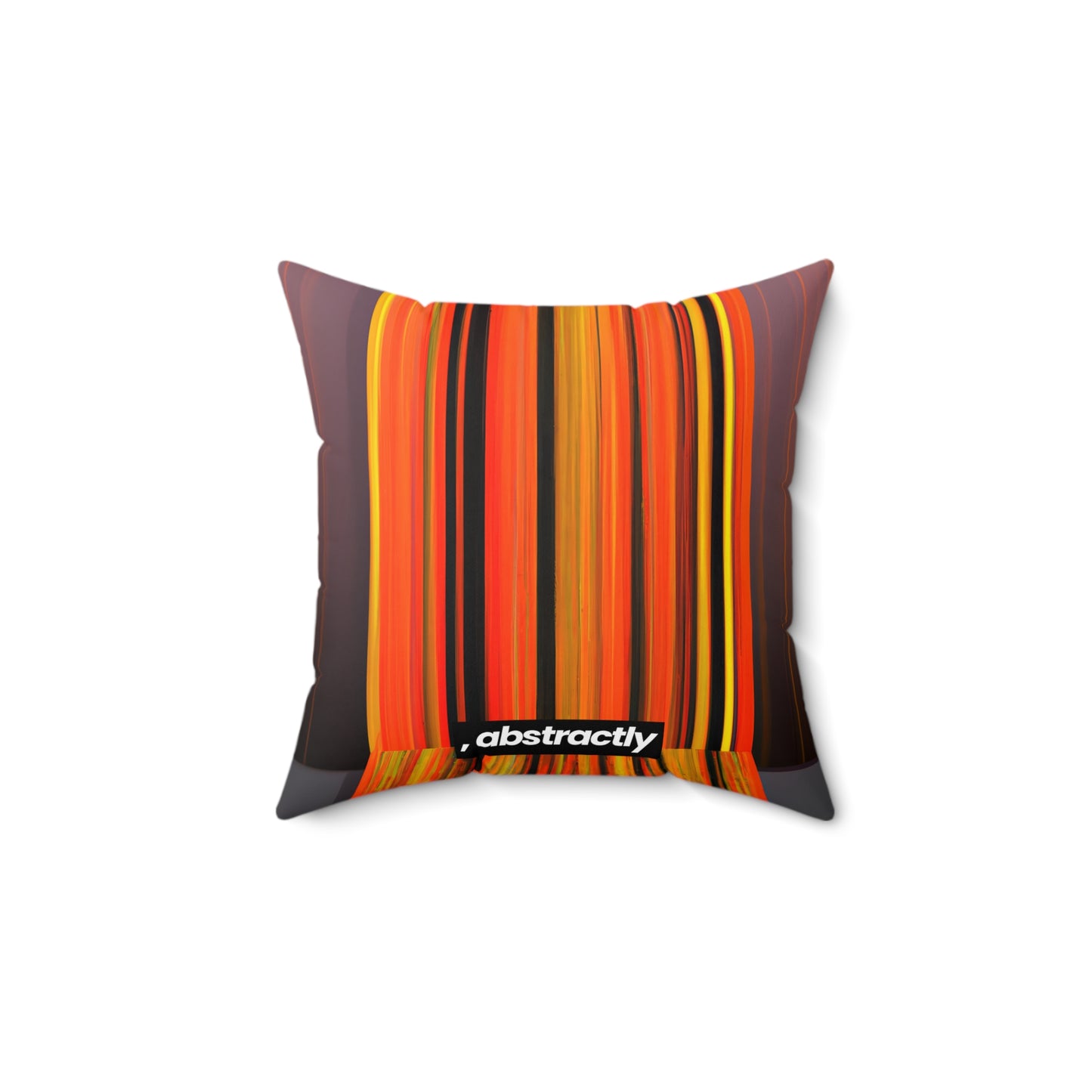 Leonor Fuentes - Normal Force, Abstractly - Faux Suede Throw Pillow