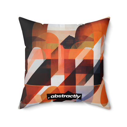 Adrian Rosenberg - Weak Force, Abstractly - Faux Suede Throw Pillow