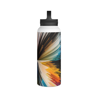 Iris Caldwell - Gravity Force, Abstractly - Stainless Steel Water Bottle