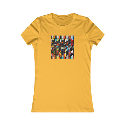 Maxine Cavanaugh - Friction Force, Abstractly - Ladies' Cut Tee