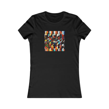 Maxine Cavanaugh - Friction Force, Abstractly - Ladies' Cut Tee