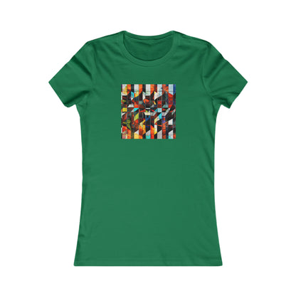 Maxine Cavanaugh - Friction Force, Abstractly - Ladies' Cut Tee